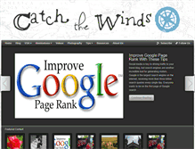 Tablet Screenshot of catchthewinds.com